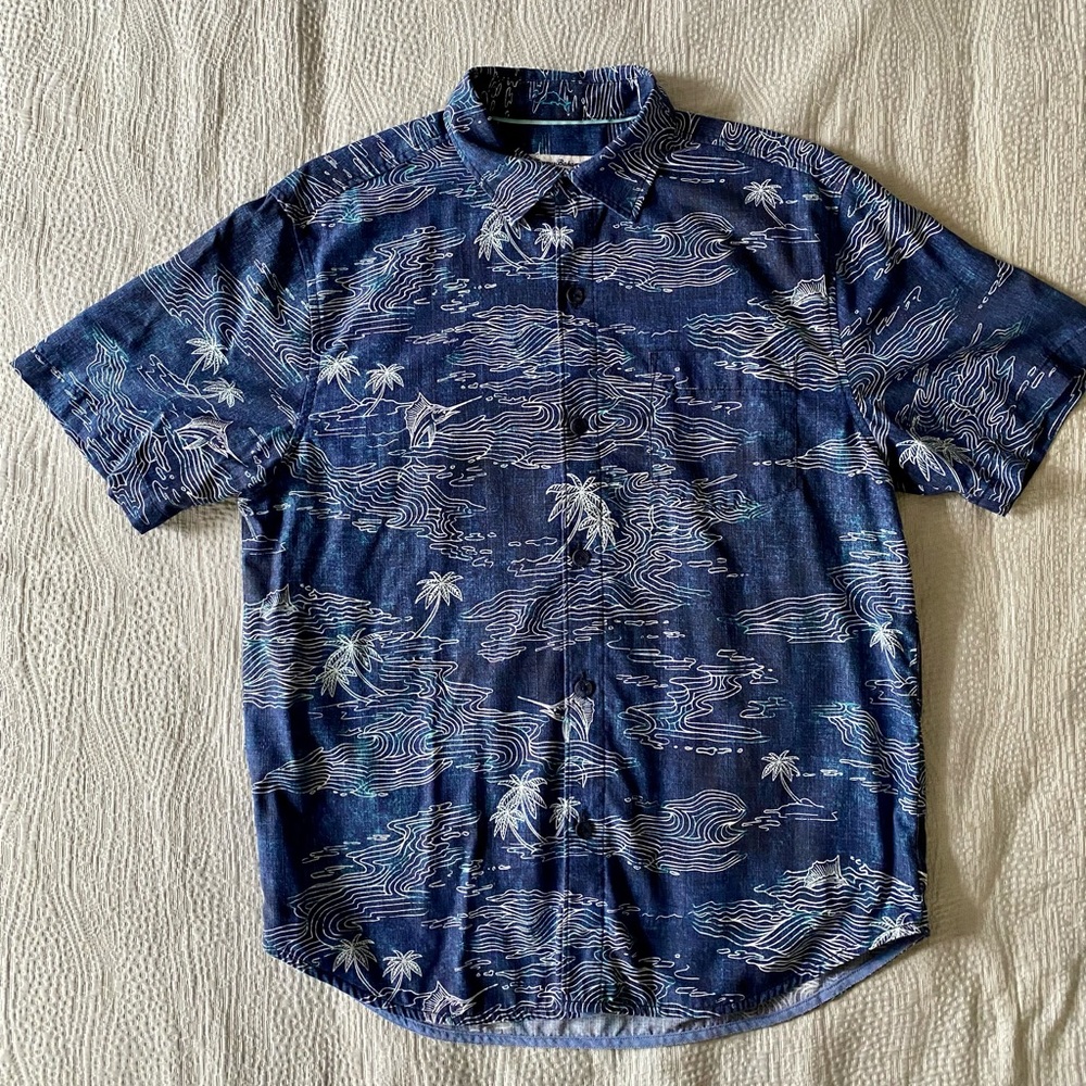 Men’s Tommy Bahama silk shirt